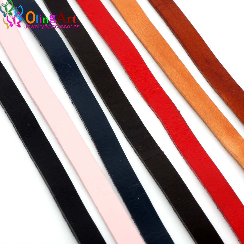 Patent Leather Shine - OlingArt 10*2mm 1 Yard/Lotto Colore Multi