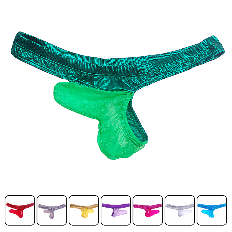 Patent Leather Shine - Splendere trasparente Underwe gay Faux Pelle