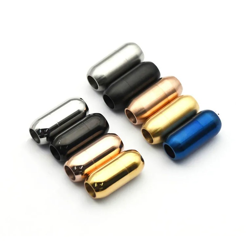 Patent Leather Shine - 5 Pz/lotto Chiusure Magnetiche In Acciaio