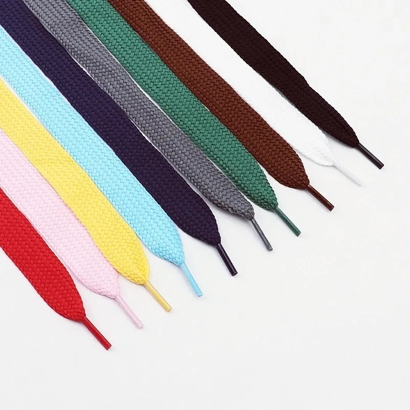 Lace Replacement Flat - Lacci piatti colorati alla moda da