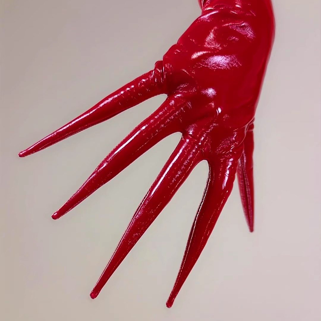 Guanti CLAW Red Shine DITA PUN - Patent Leather Shine recensione e prezzo
